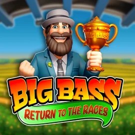 Big Bass Return to the Races game by Pragmatic Play – logo hosted on Herospin Casino