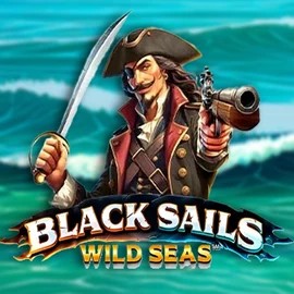 Black Sails Wild Seas logo by Infinity Dragon Studios at Herospin Casino