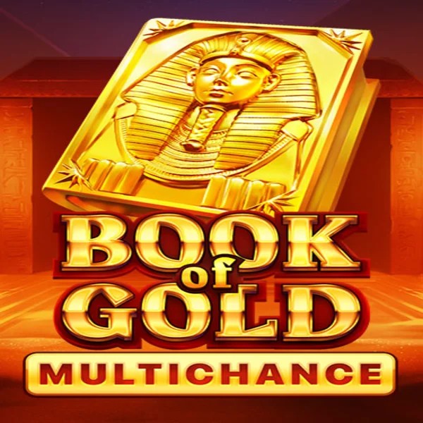 Book of Gold Multichance casino game by Playson – featured logo at Herospin Casino