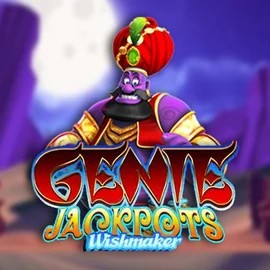 Genie Jackpots Wishmaker logo by Blueprint Gaming Herospin Casino