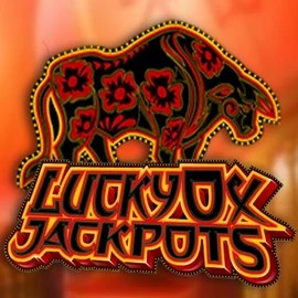 Official Jackpots logo: Lucky Ox Jackpots by Rival at Herospin Casino