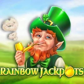 Rainbow Jackpots online game logo by Red Tiger Gaming on herospincasino.eu