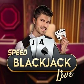 Speed Blackjack game by Pragmatic Play – logo hosted on Herospin Casino